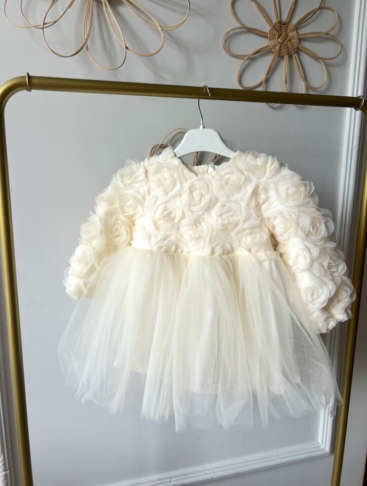 VİOLET ELBİSE (Ekru )