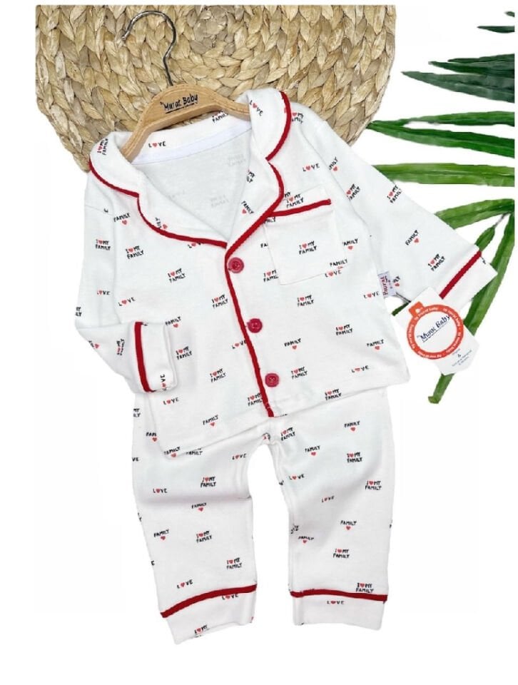 I Love Family Pijama Takımı