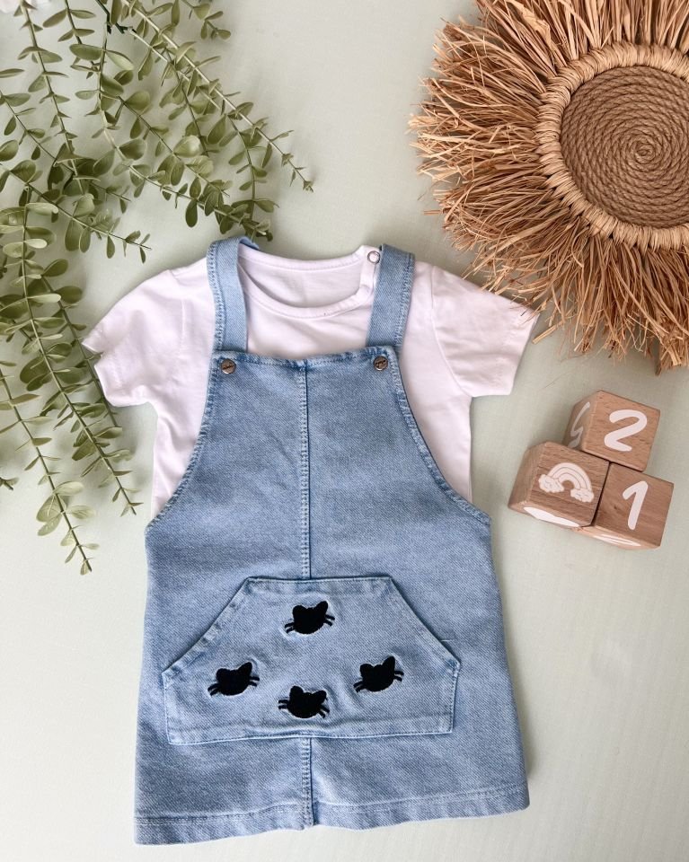 Oslo Kot Jile  T-shirt Seti