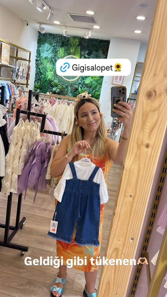 Gigi Salopet Bluz Seti