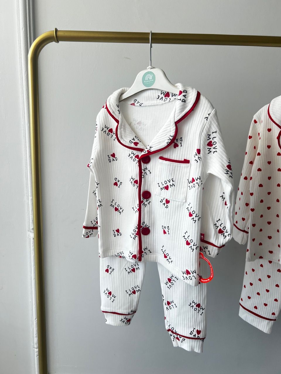 I Love mum Pijama Takımı