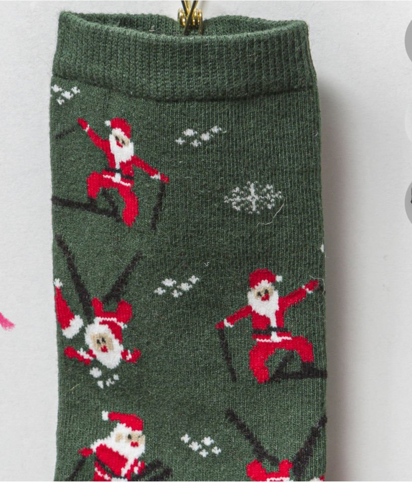 Yılbaşı temalı Çorap Seti Anne çocuk (2çift)