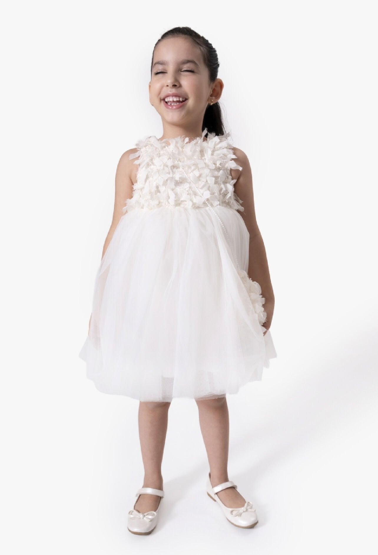 Lavander Çantalı Elbise