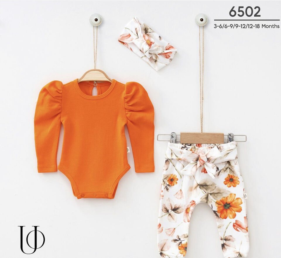 Sofia 3’lü Set (turuncu)