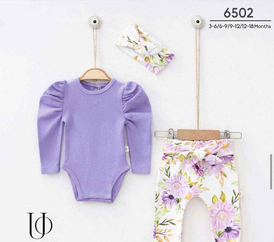 Sofia 3’lü Set (lila)