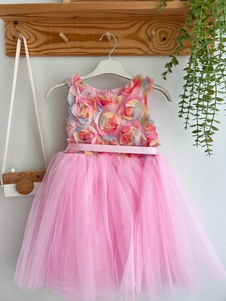 Rose Tütü Elbise(pudra)