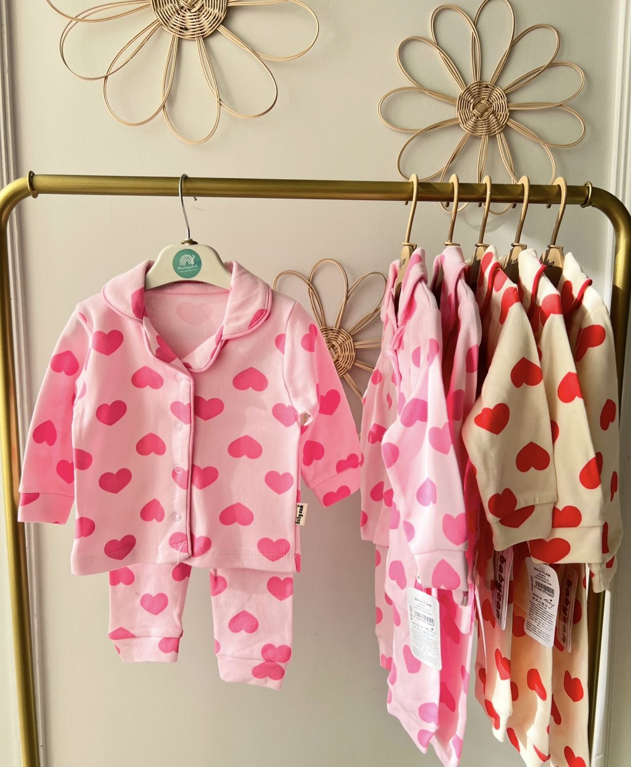 Candy Kalpli Pijama Takımı