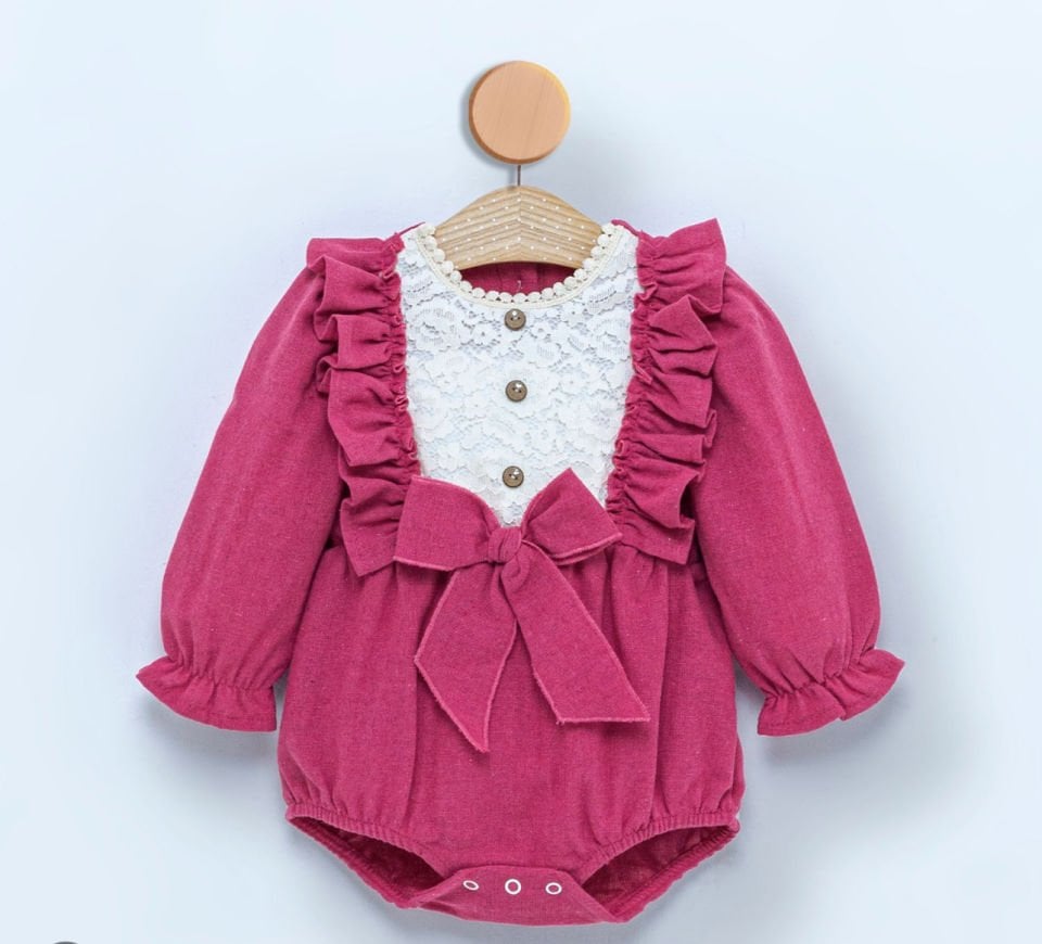 Lina Pembe Romper