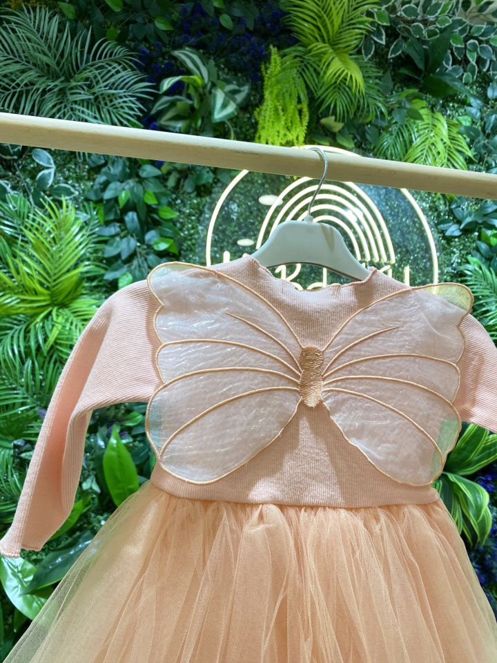 Kanatlı Elbise (Somon)