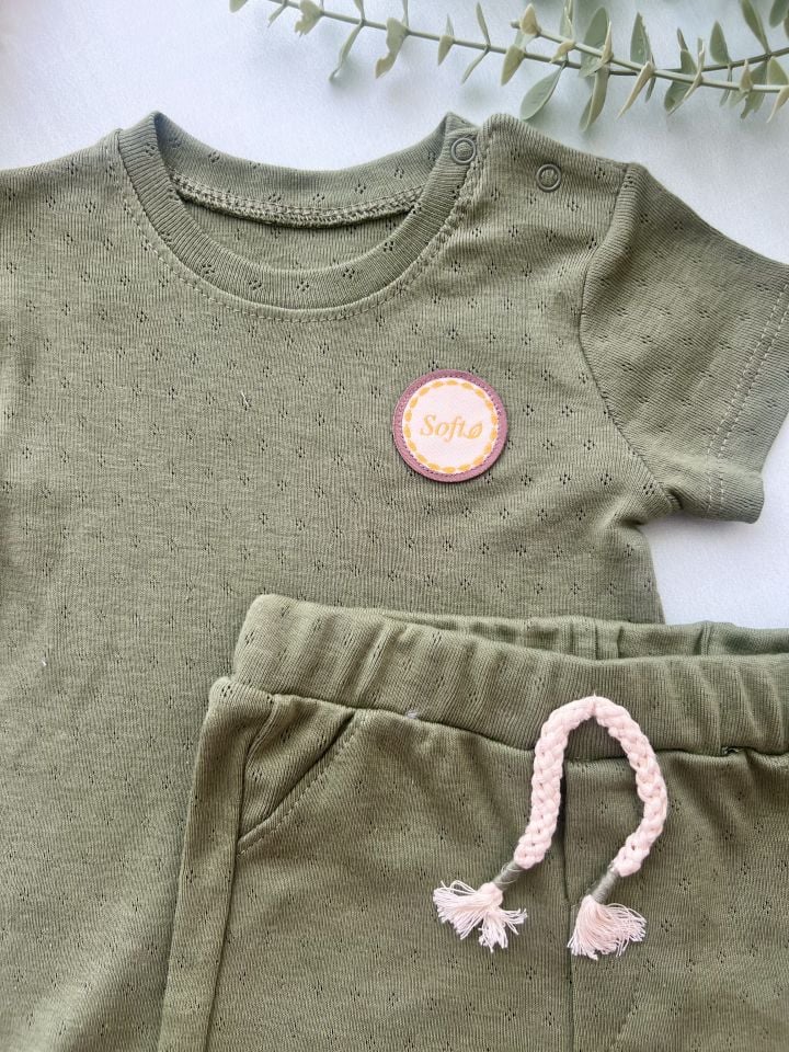 Waffle Basic Şort Takım