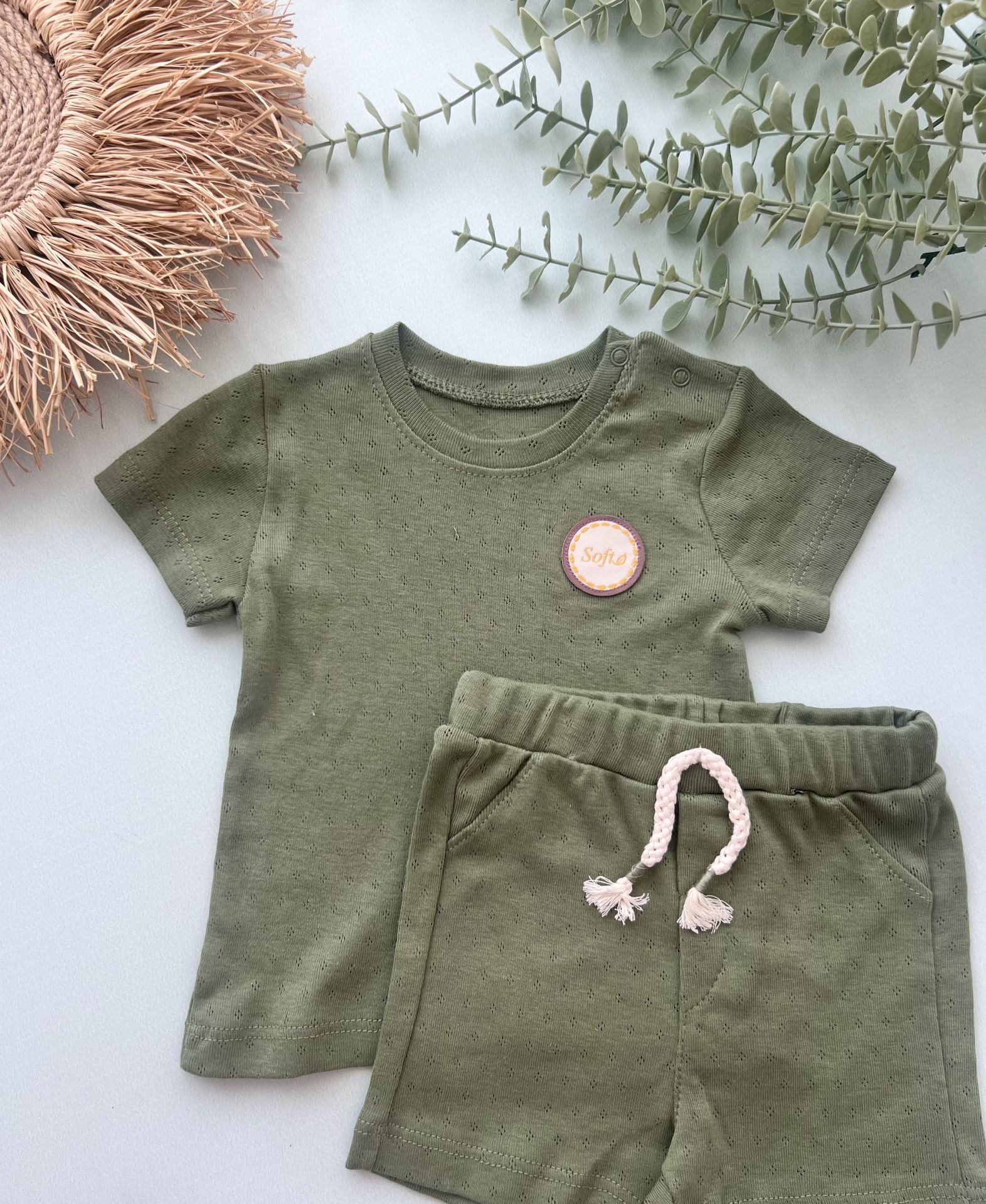 Waffle Basic Şort Takım