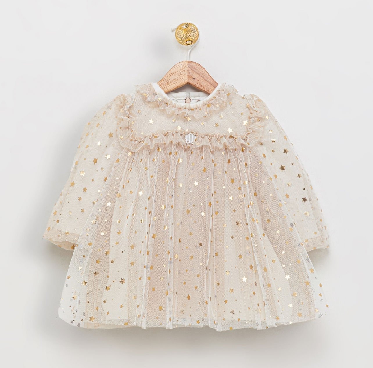 Rosalin Yıldız Detaylı Elbise