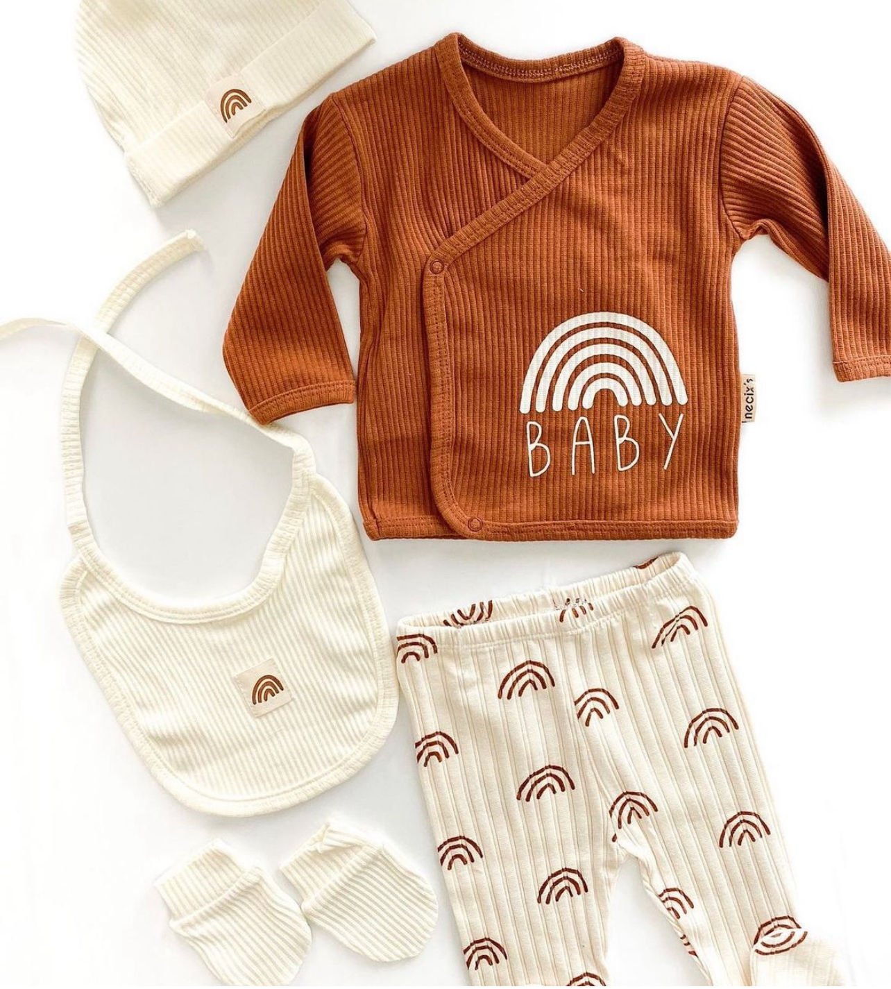 BABY rainbow 5li Zıbın Seti