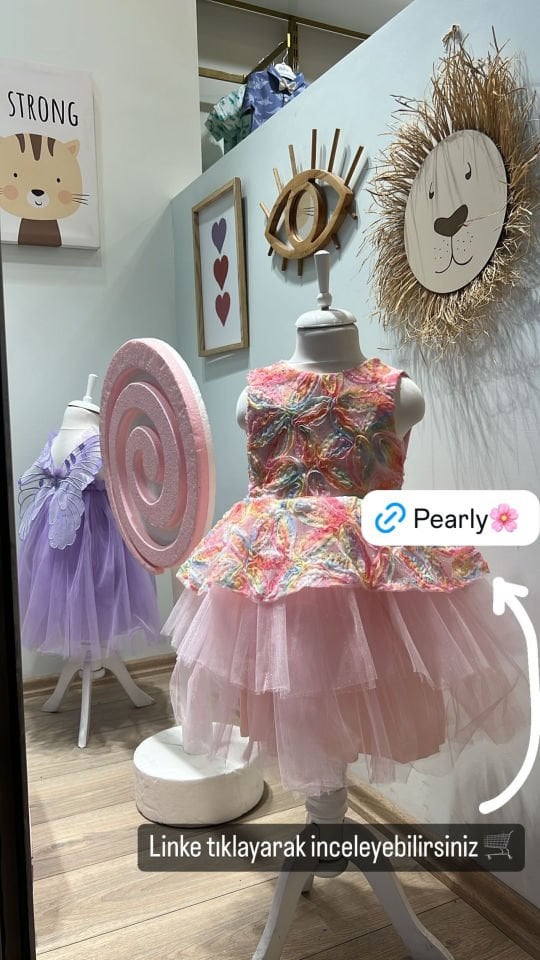 Pearly  Kız Elbise