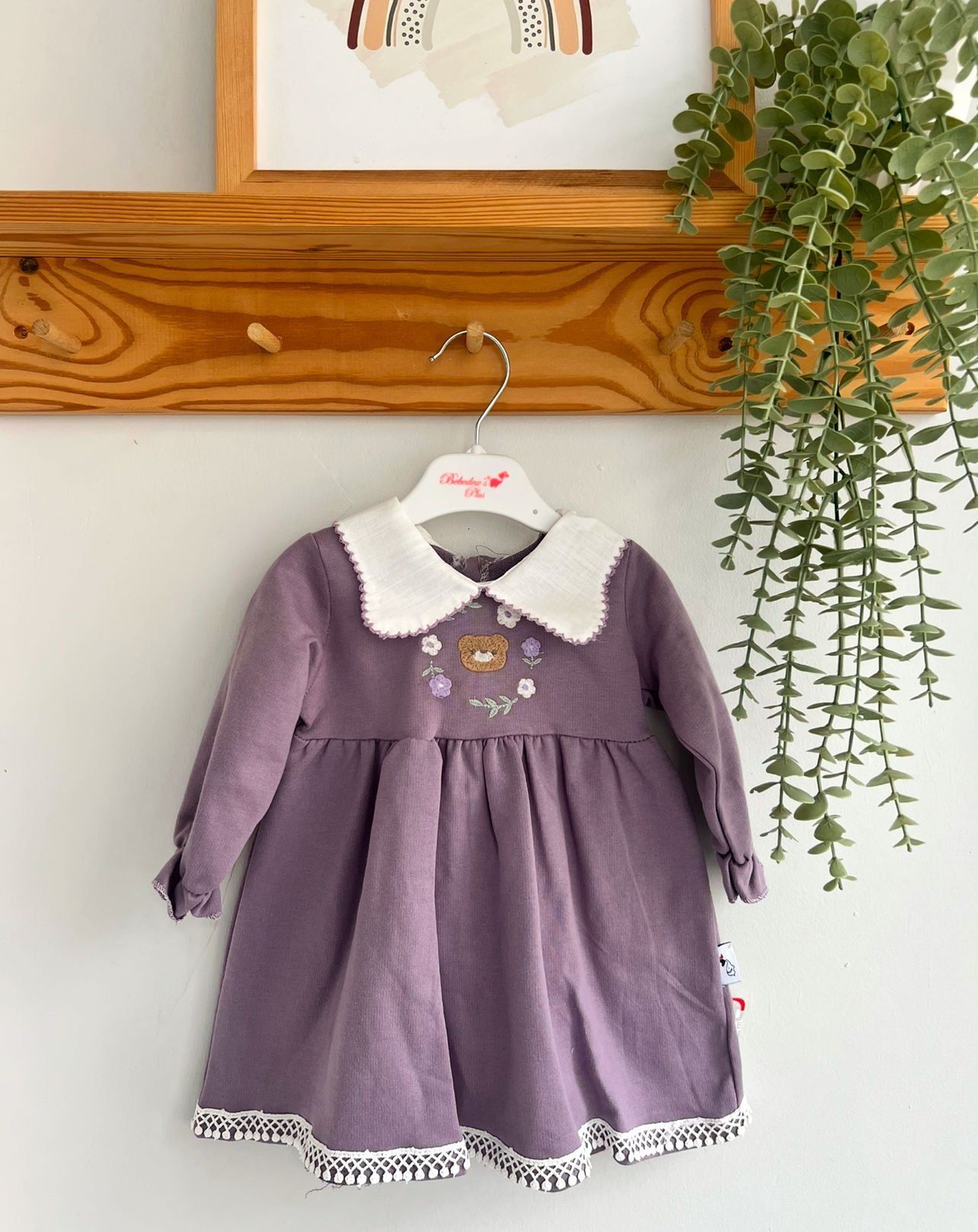 Lovely Bebe Yaka Elbise