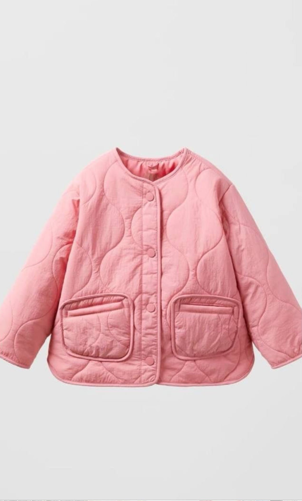 Kapitone Pembe Ceket zR