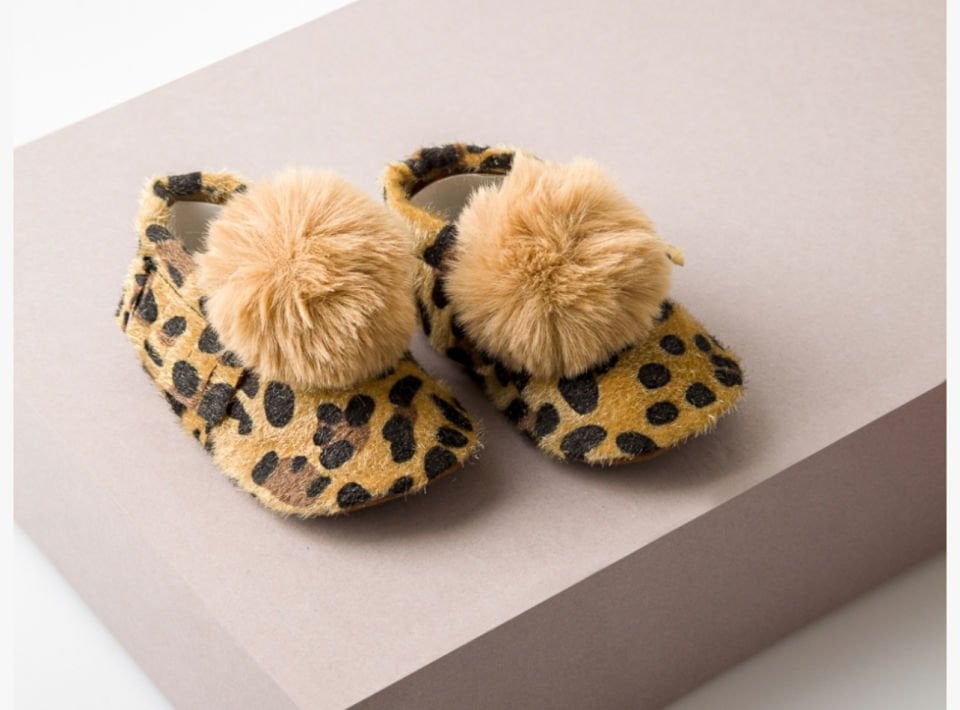 Leopar Desenli Ayakkabı
