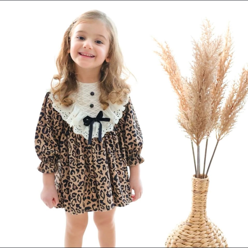 Emily Leoparlı Elbise