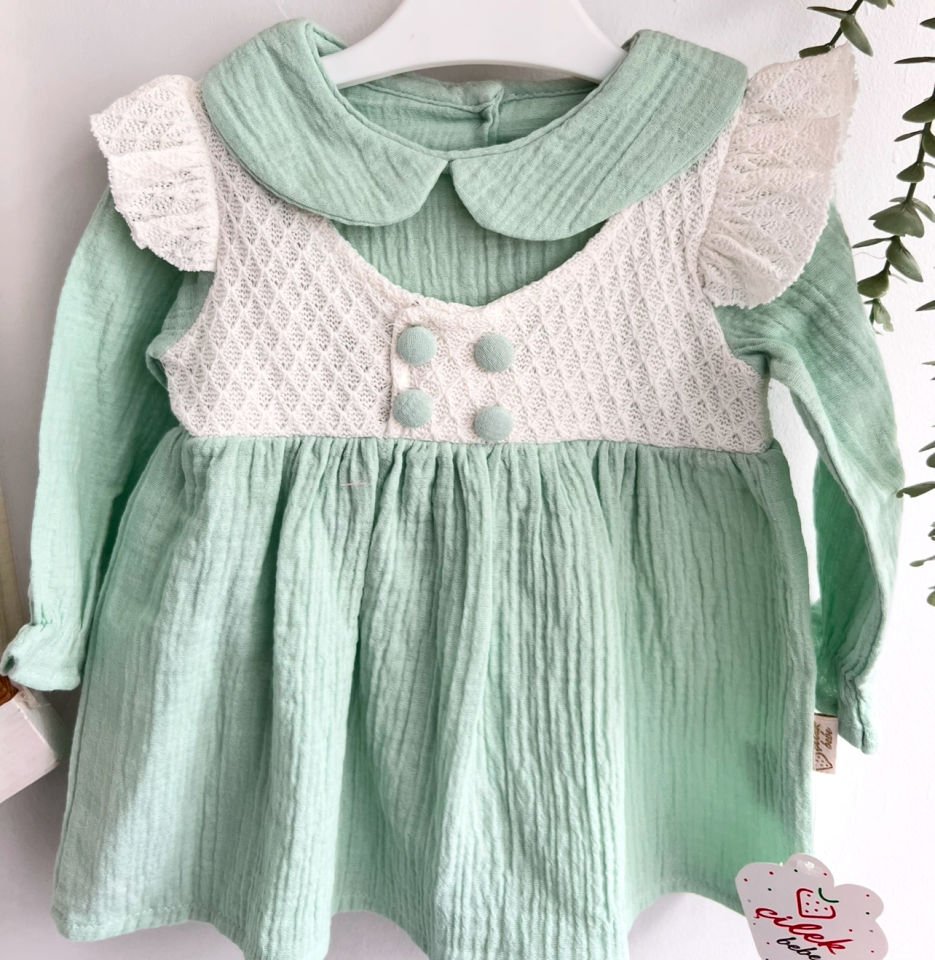 Laren Müslin Elbise