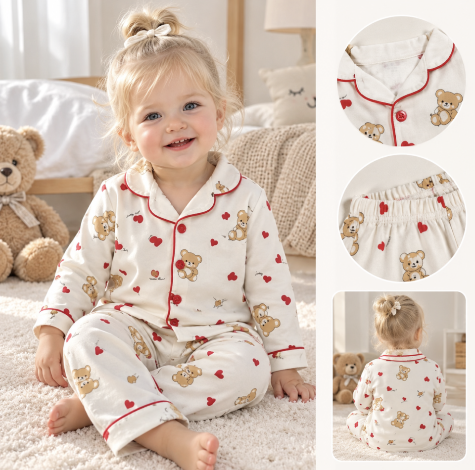 Lovely Ayıcıklı Pijama
