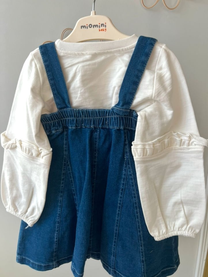 Lila Kot Elbise Bluz Seti