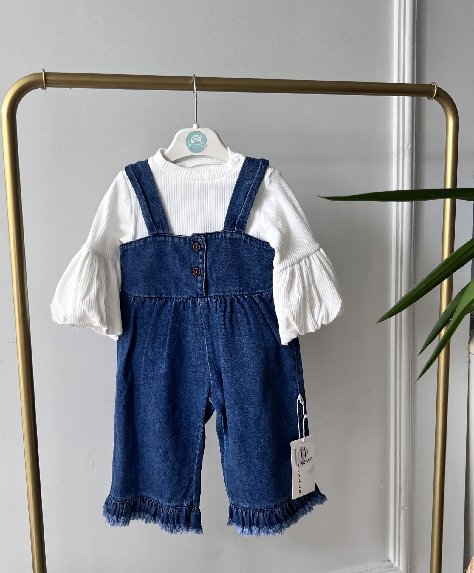 Gigi Salopet Bluz Seti