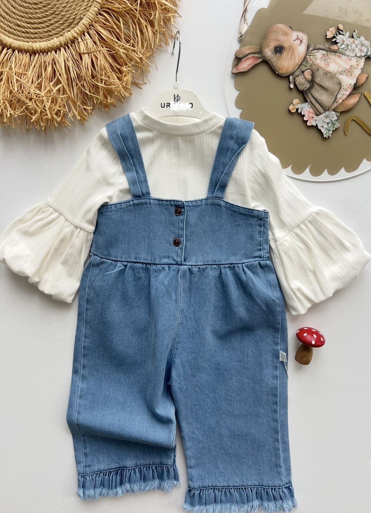 Gigi Salopet Bluz Seti