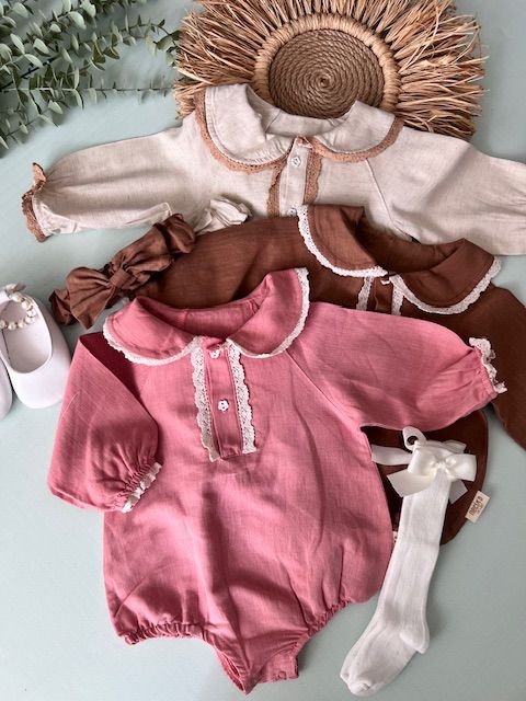 Lal Keten Romper(pudra)