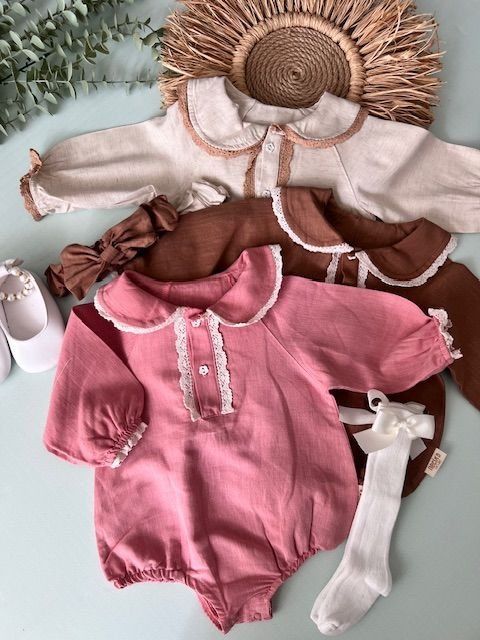 Lal Keten Romper(krem)