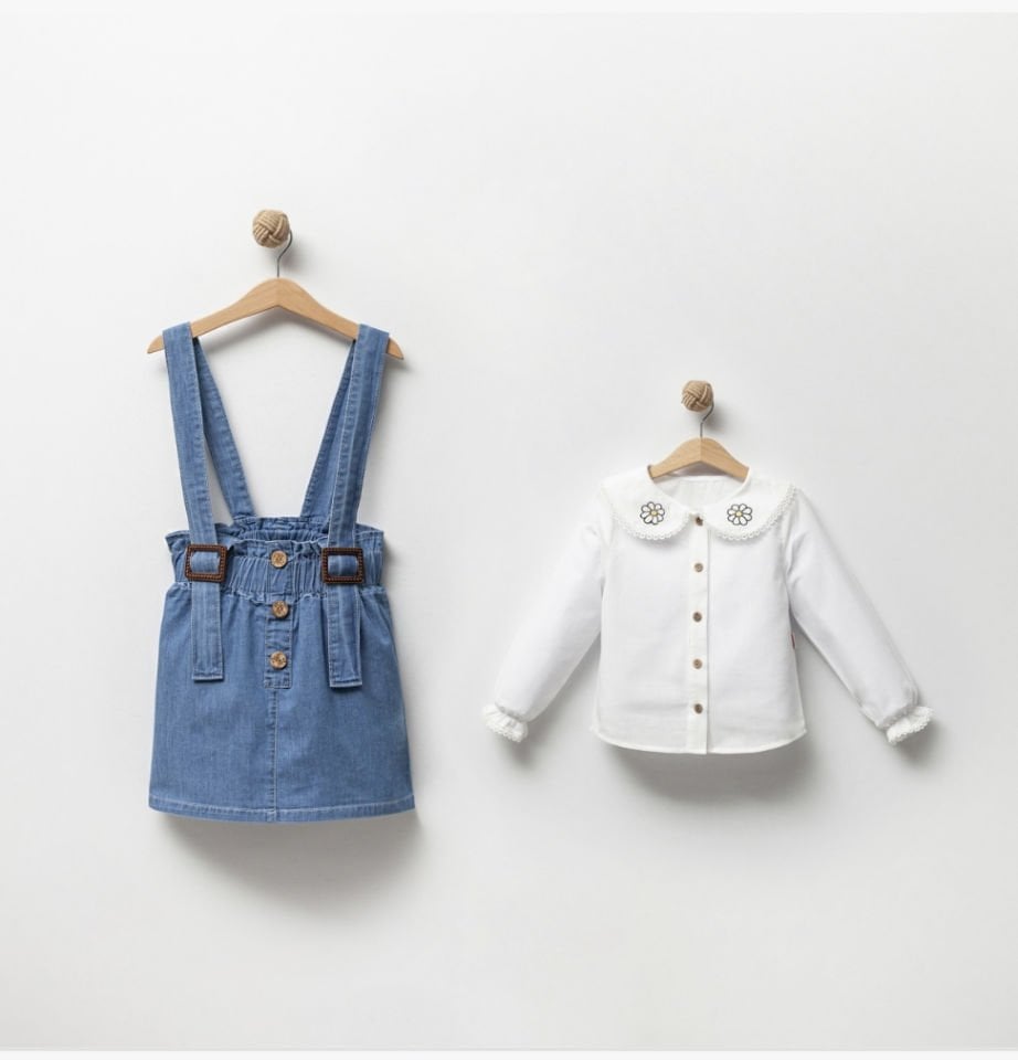 Mina Gömlek Elbise Seti