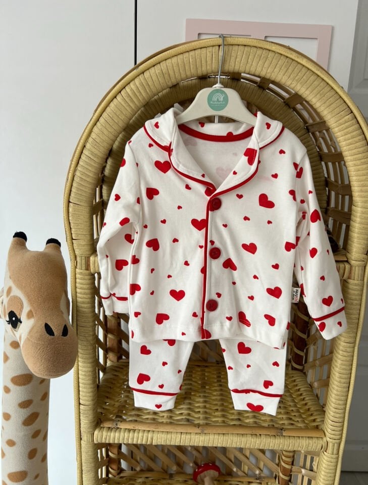 Candy Kalpli Pijama Takımı