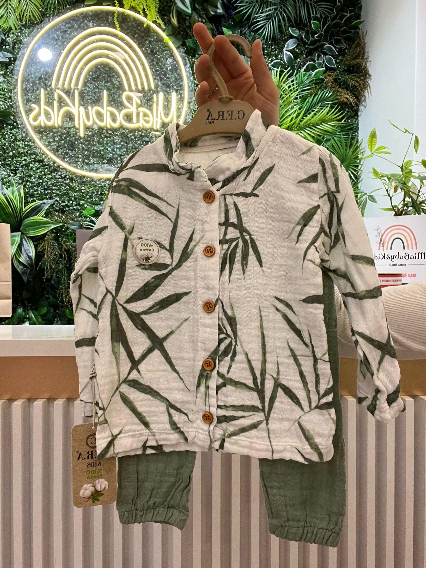 Hawainas Müslin Erkek Takım