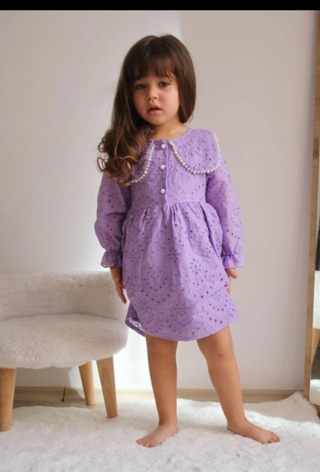 Mina Fisto Elbise(lila) 5yaş