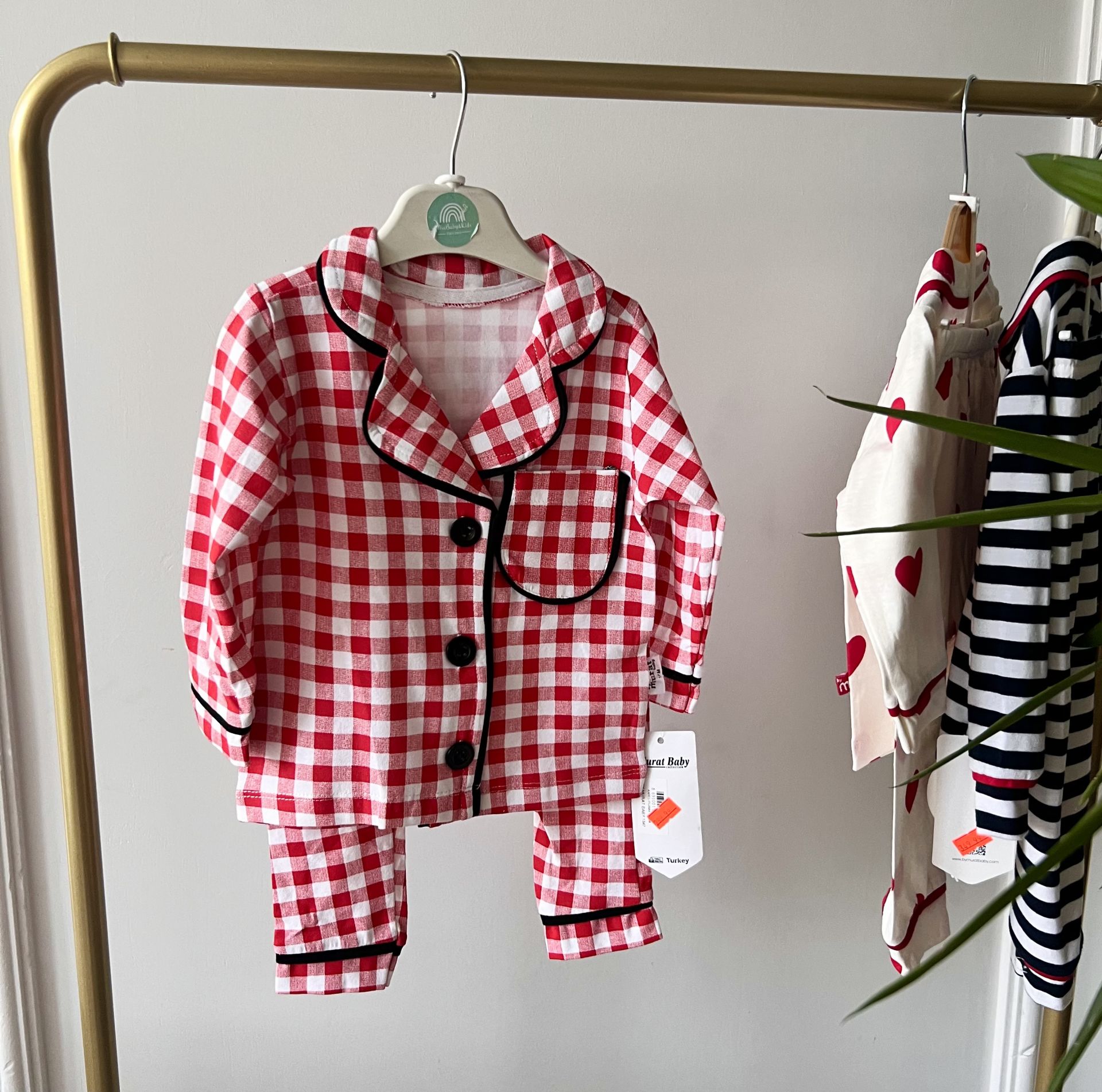 Pötikareli Pijama Takımı