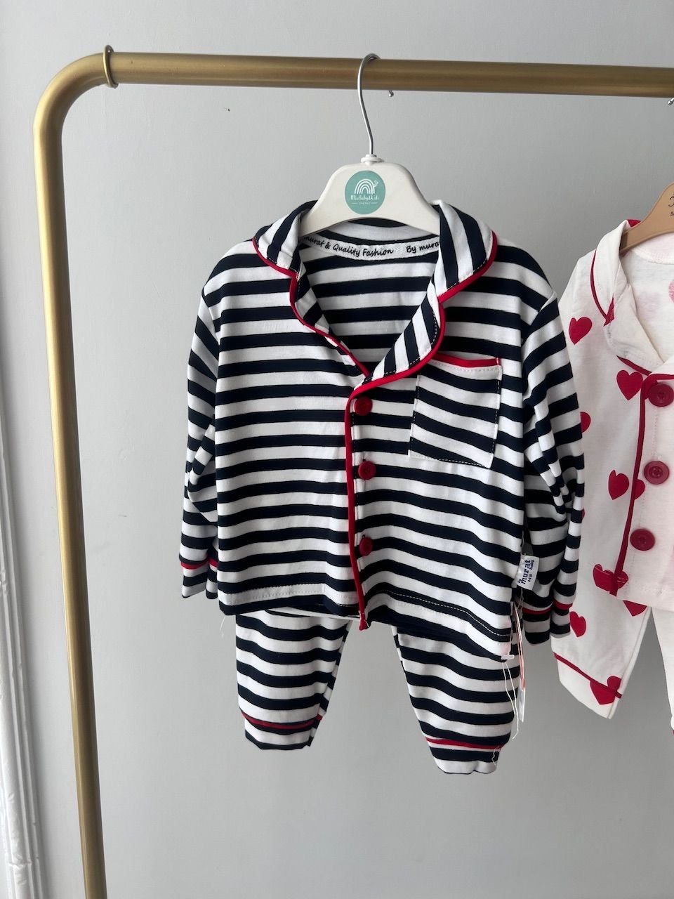 Lorin Çizgili Pijama Takımı