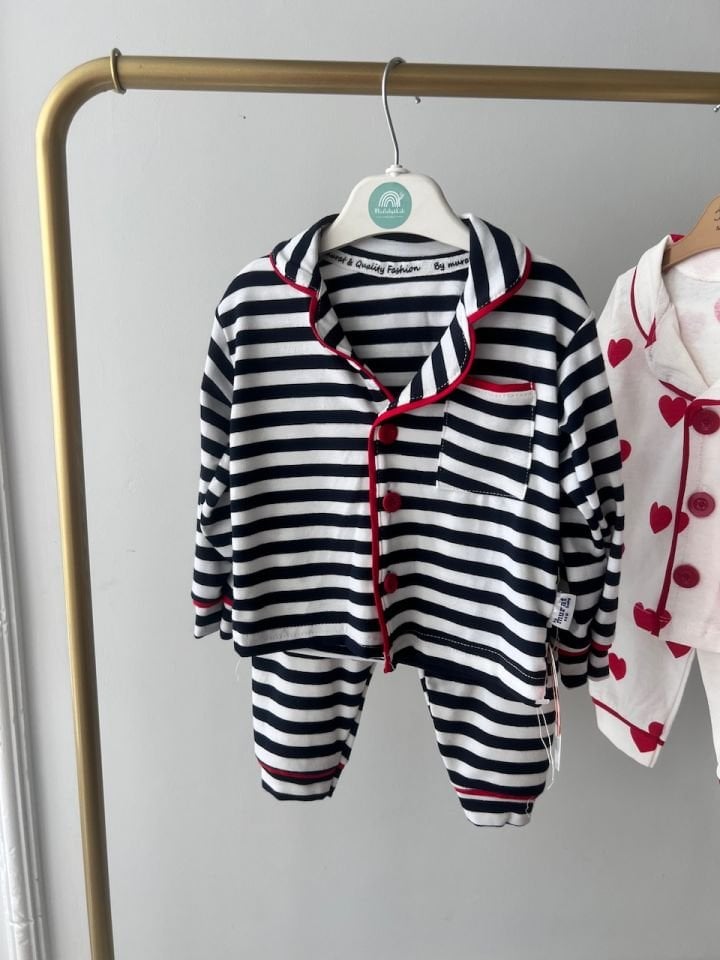 Lorin Çizgili Pijama Takımı