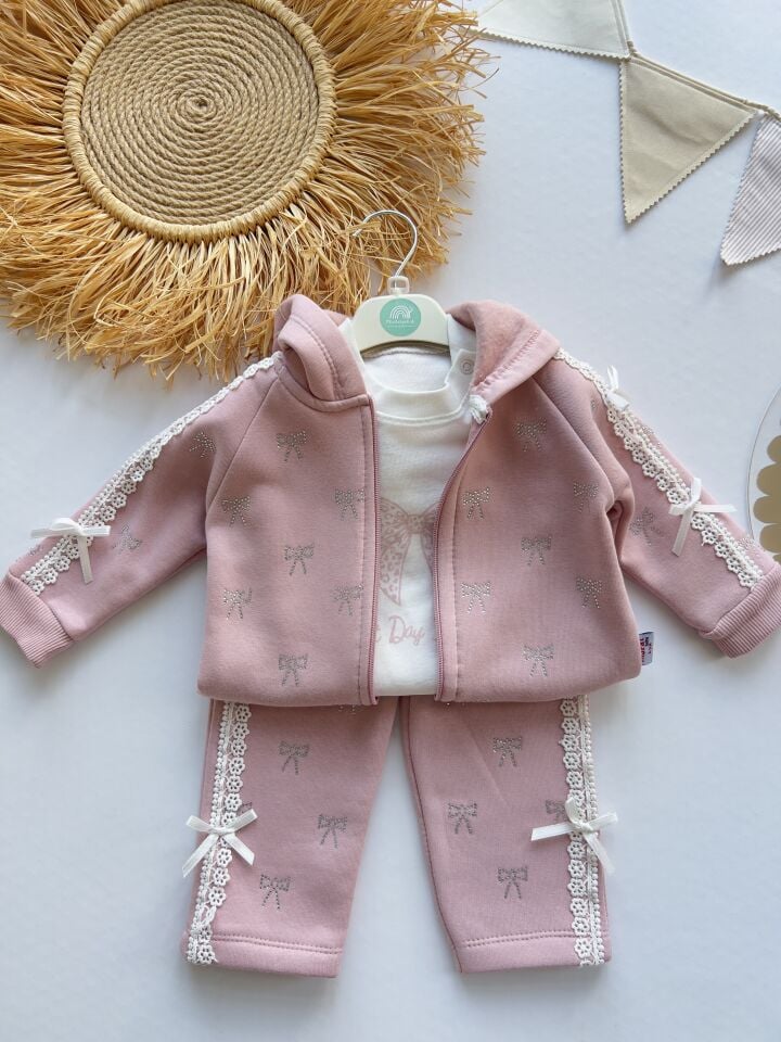 Nisan 3’lü Kapüşonlu Takım