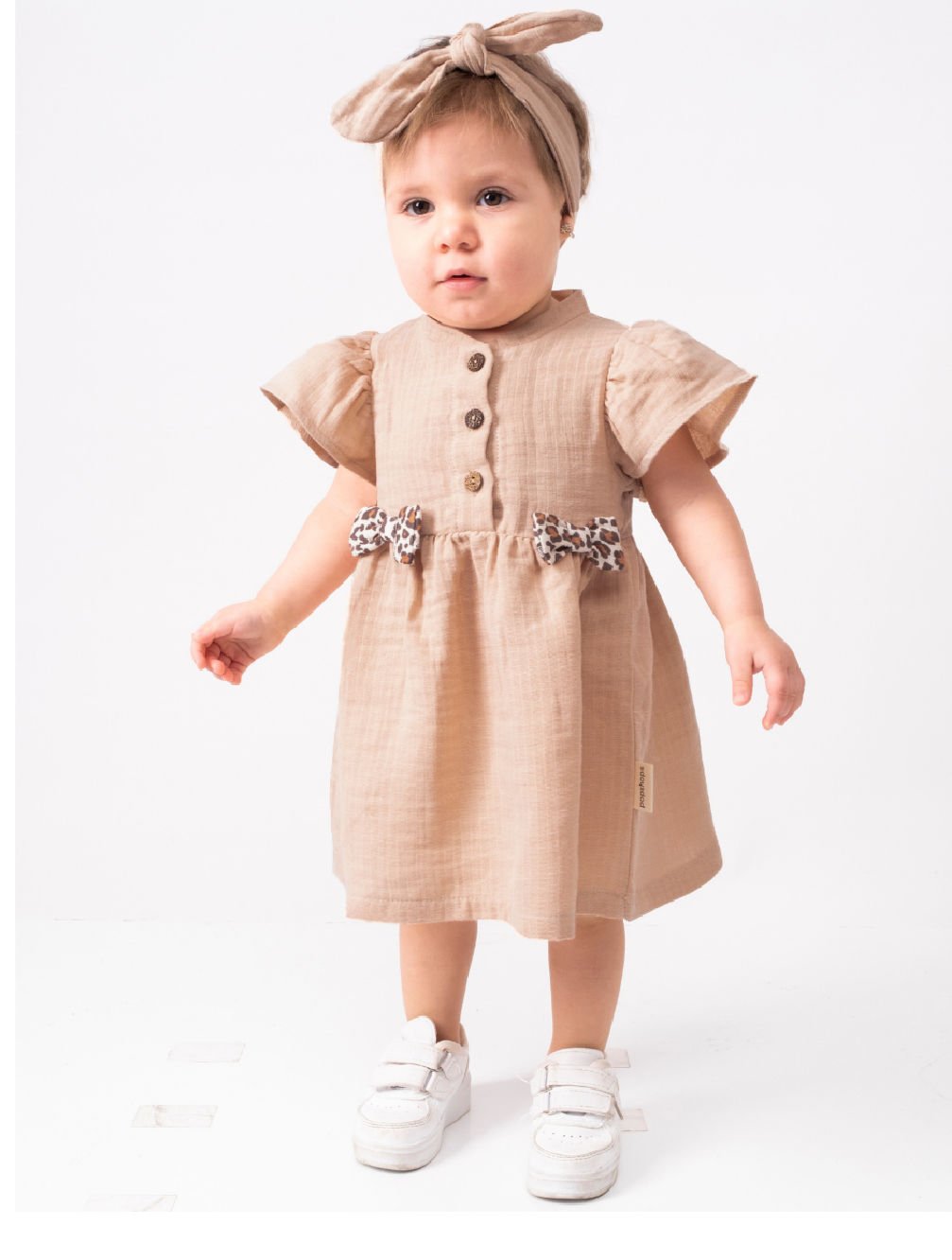 Tina Müslin Elbise Bandana Seti