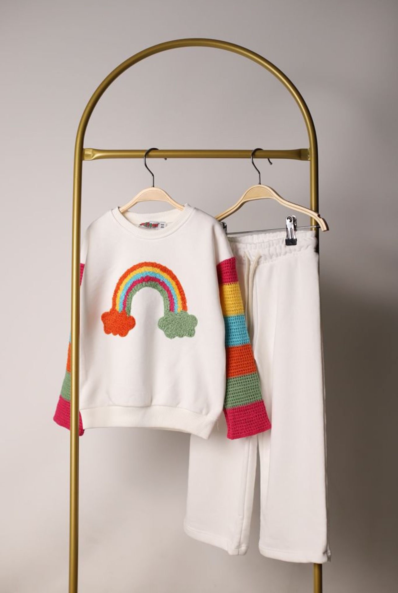 Rainbow Punch İşlemeli Takım