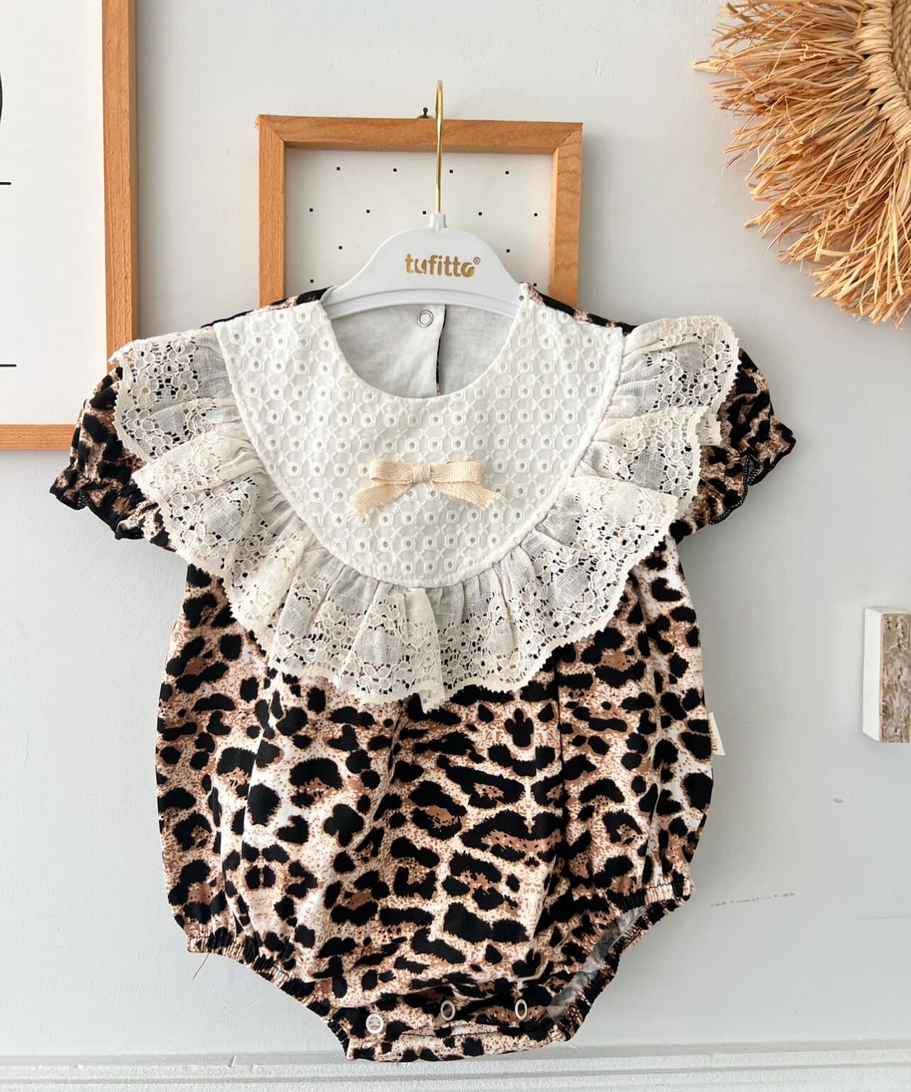 Rose Baby Romper