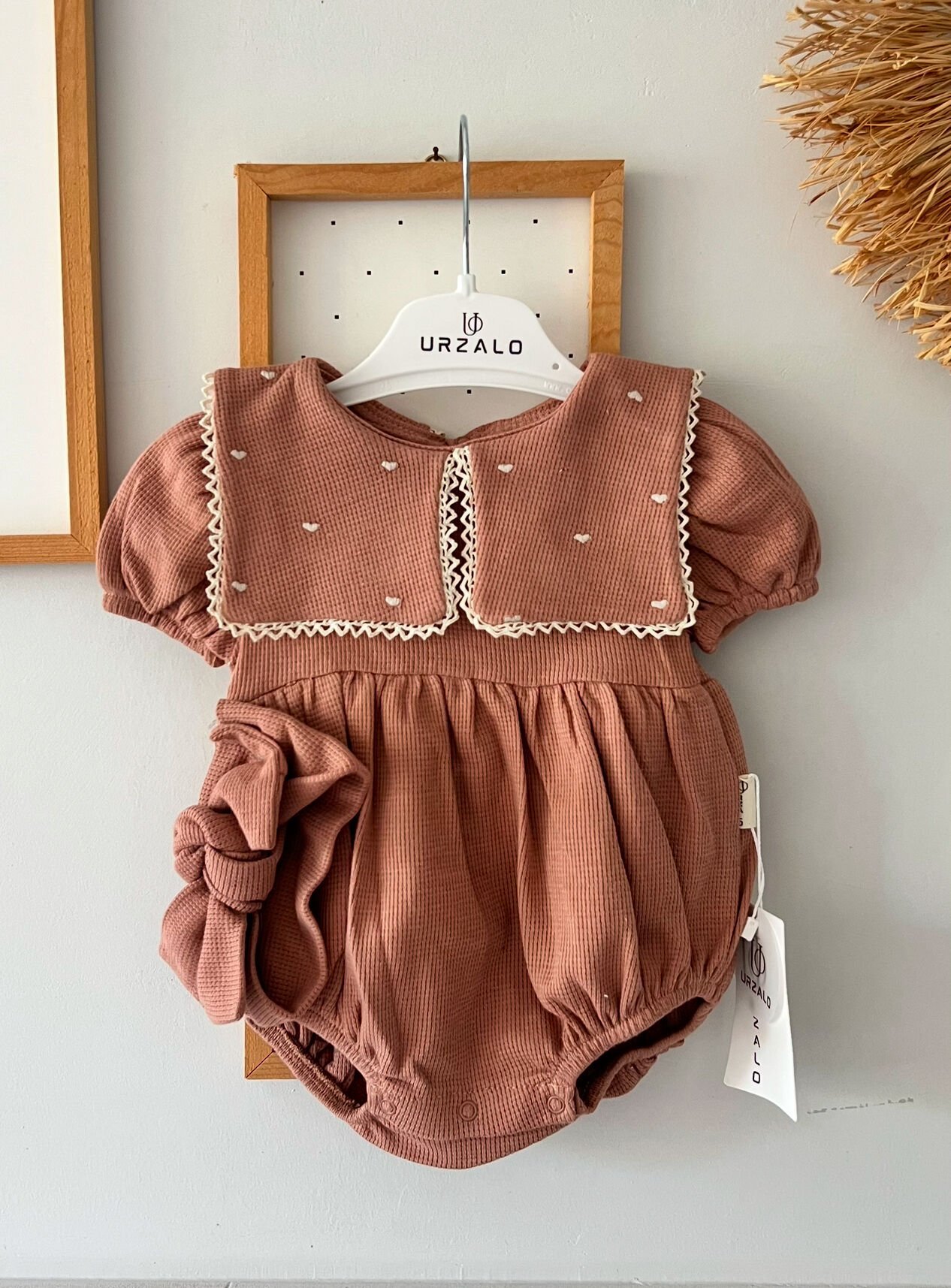 PALONE BABY ROMPER BANDANA SETİ