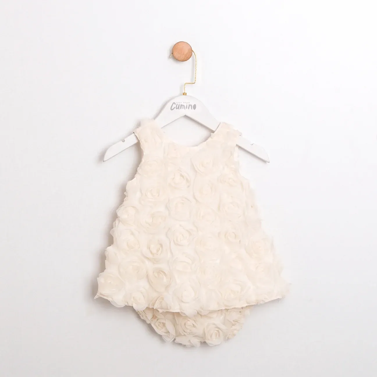 MELİNA ELBİSE (EKRU)