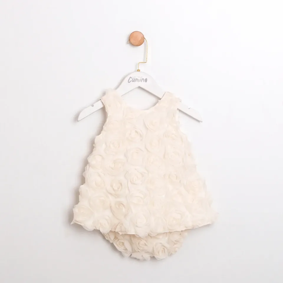 MELİNA ELBİSE (EKRU)