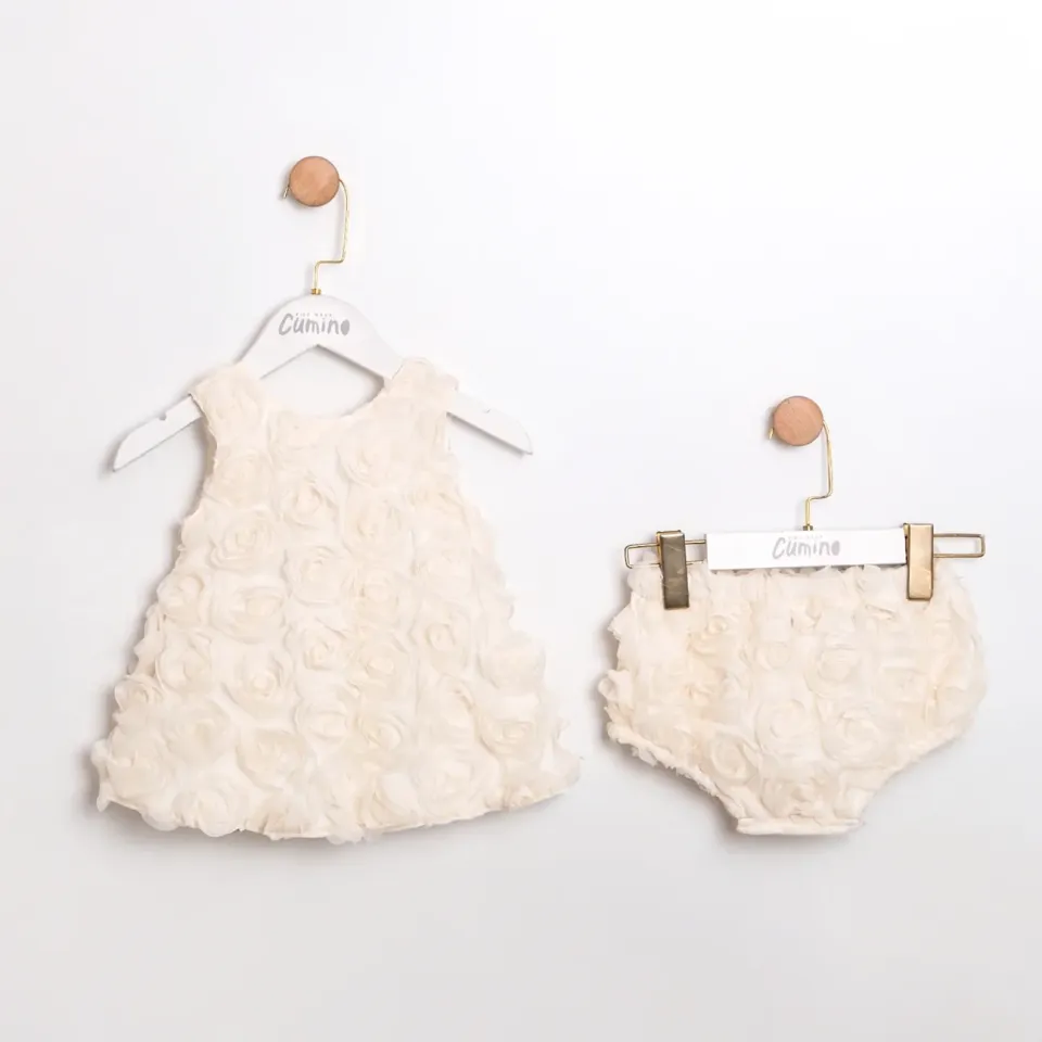 MELİNA ELBİSE (EKRU)