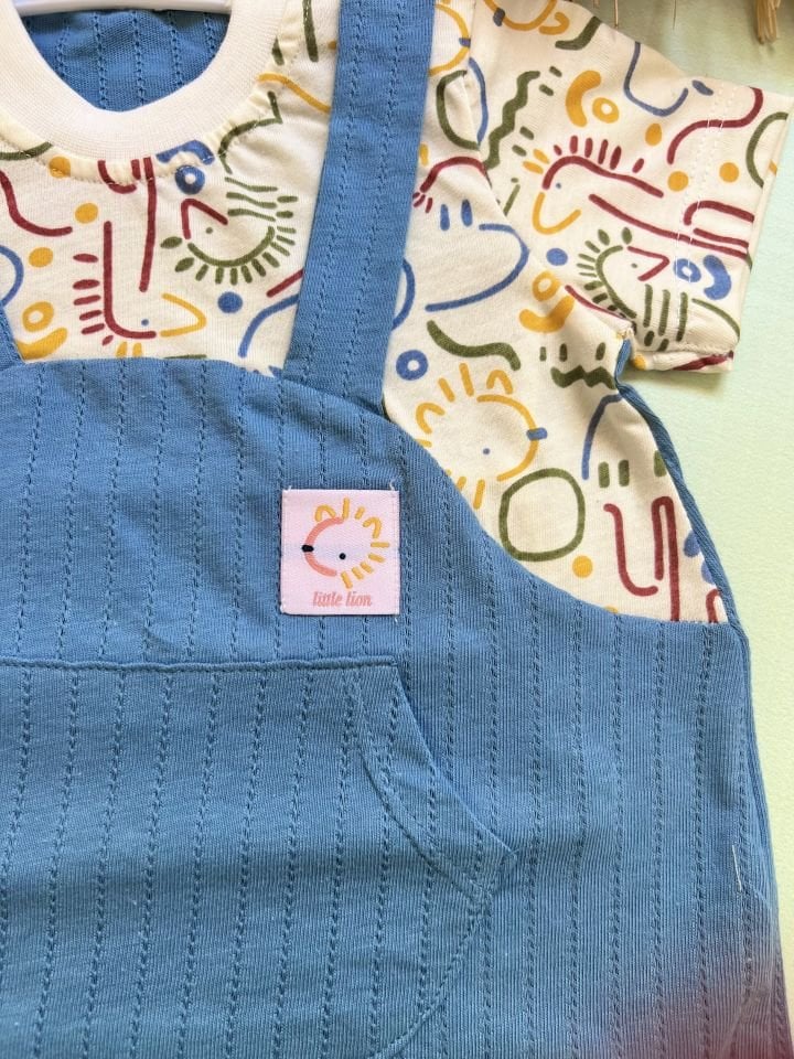 Mende Salopetli Tulum (mavi)