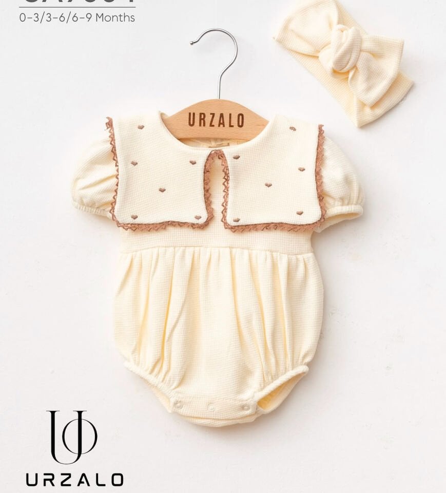 PALONE BABY ROMPER BANDANA SETİ