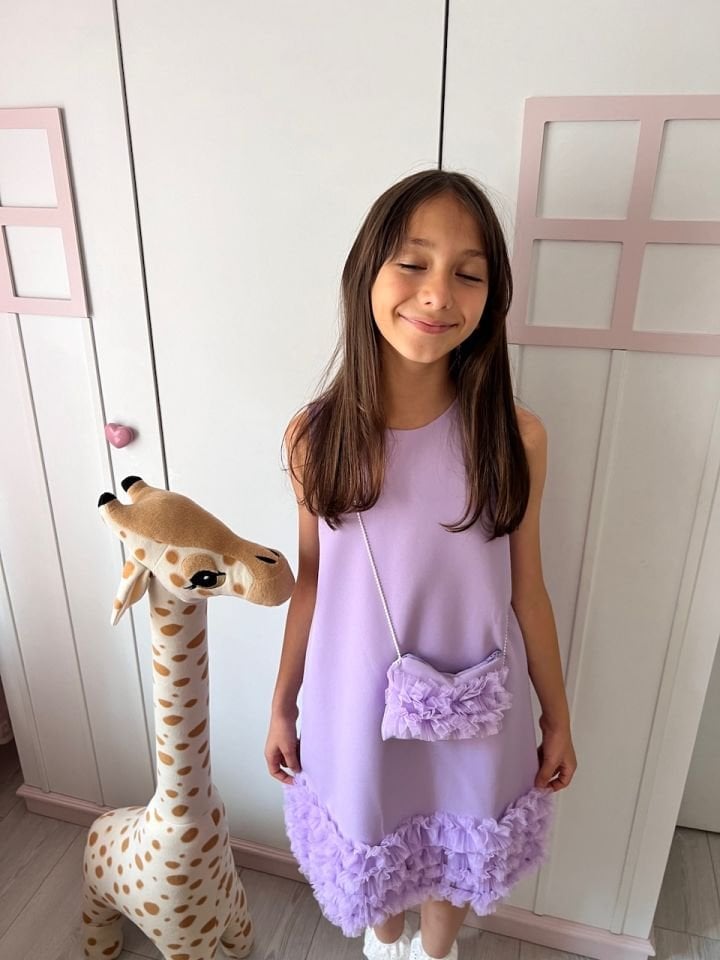 Marie Çantalı Elbise