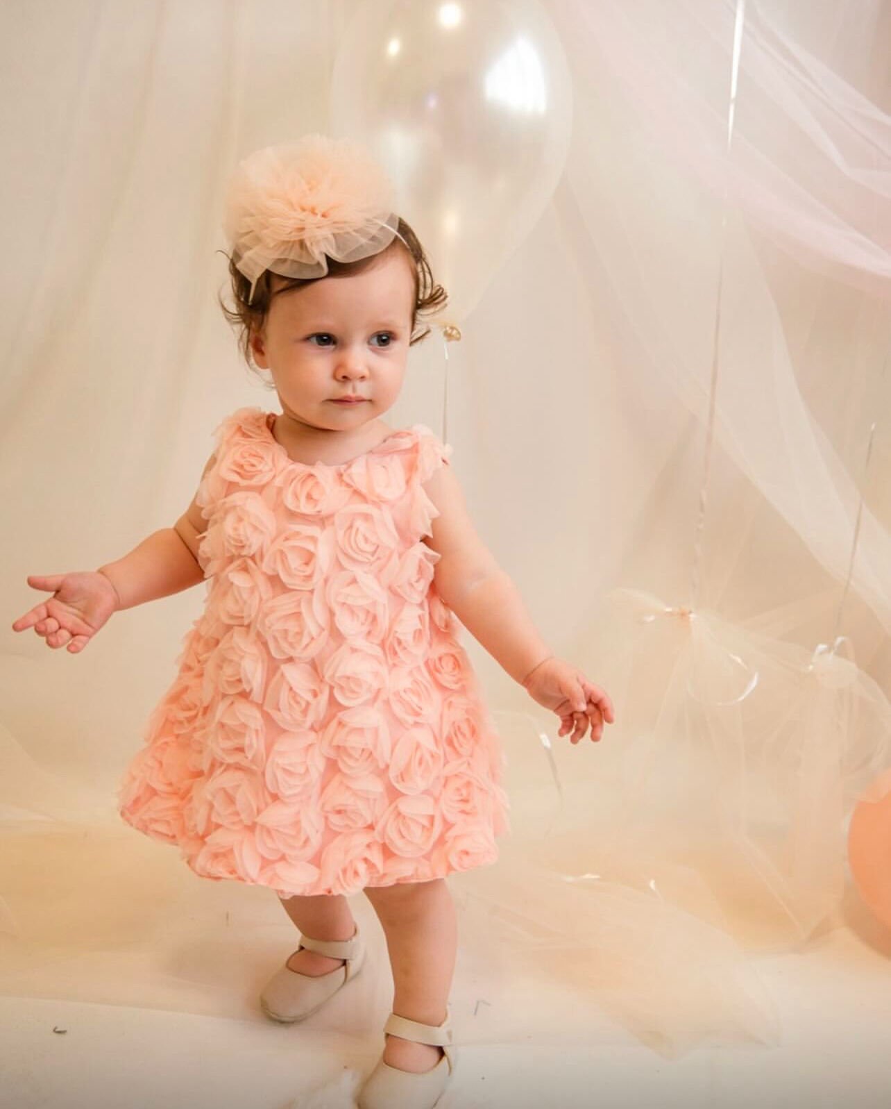 MELİNA ELBİSE (PUDRA )