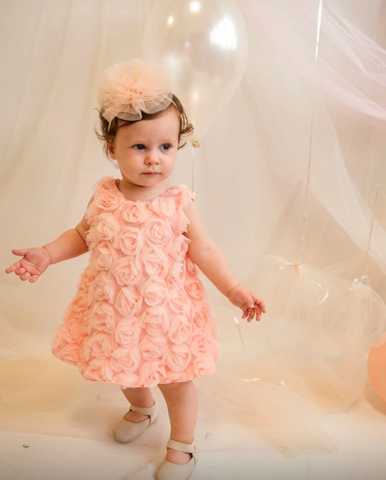 MELİNA ELBİSE (PUDRA )