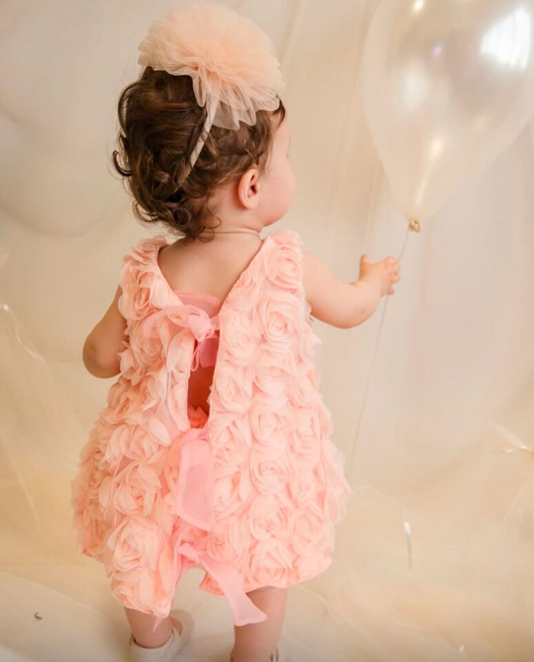 MELİNA ELBİSE (PUDRA )